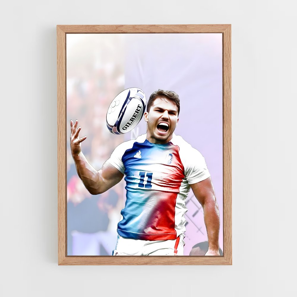 Poster L'Élégance d'Antoine – affiche Rugby (vue 4)